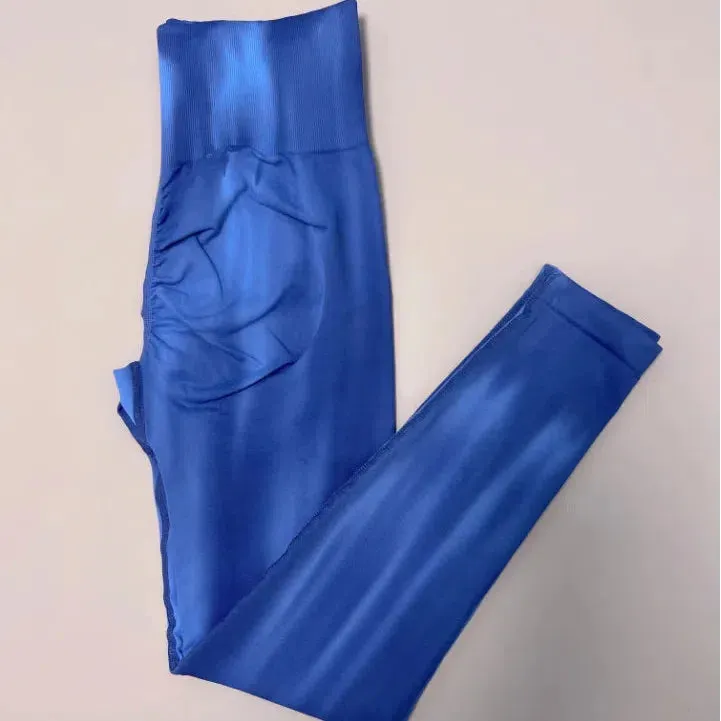 New Tiedye Gym Leggings High Waist Push Up Scrunch Pants