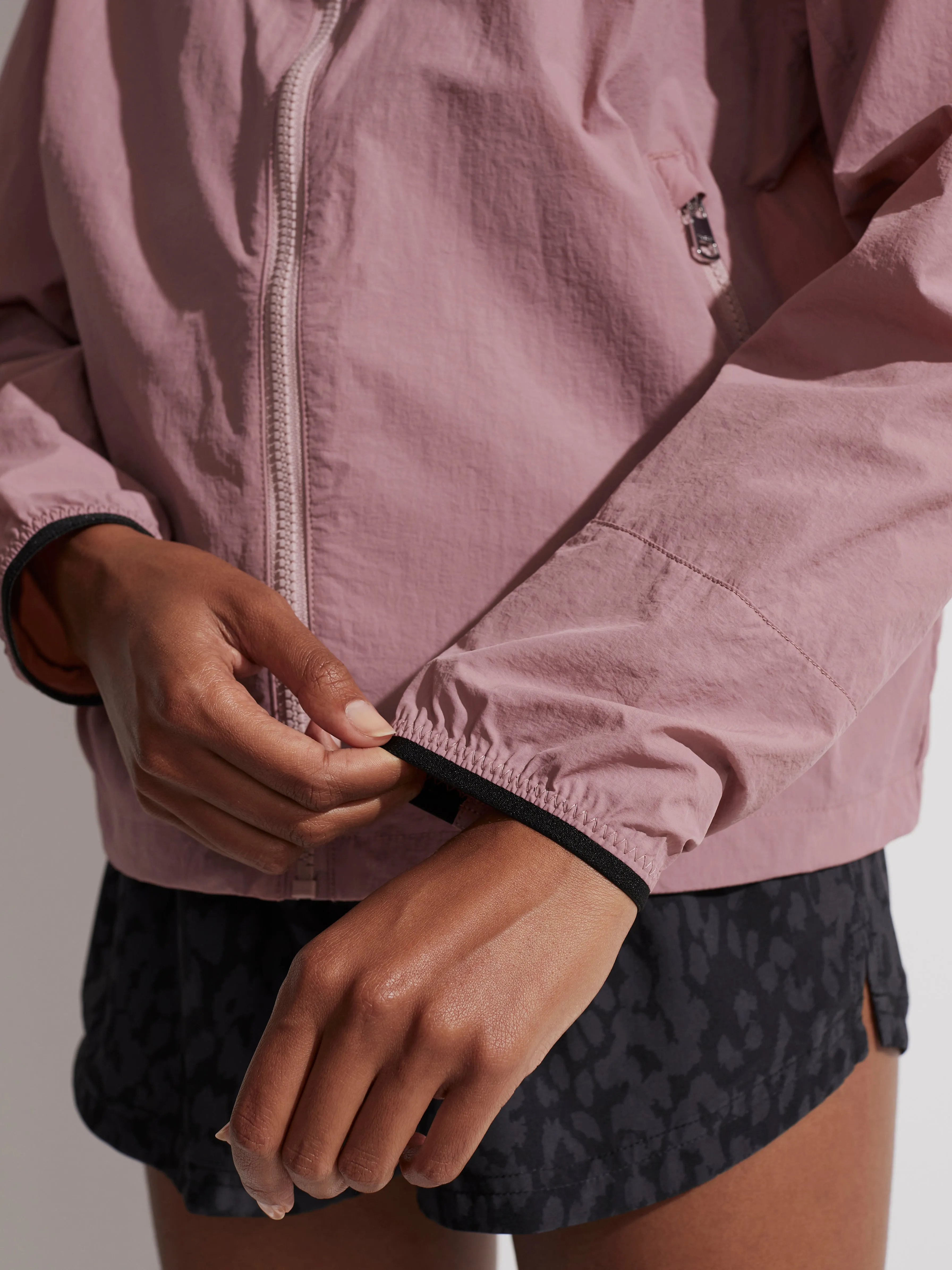 Nostalgia Rose Terrace Windbreaker Jacket
