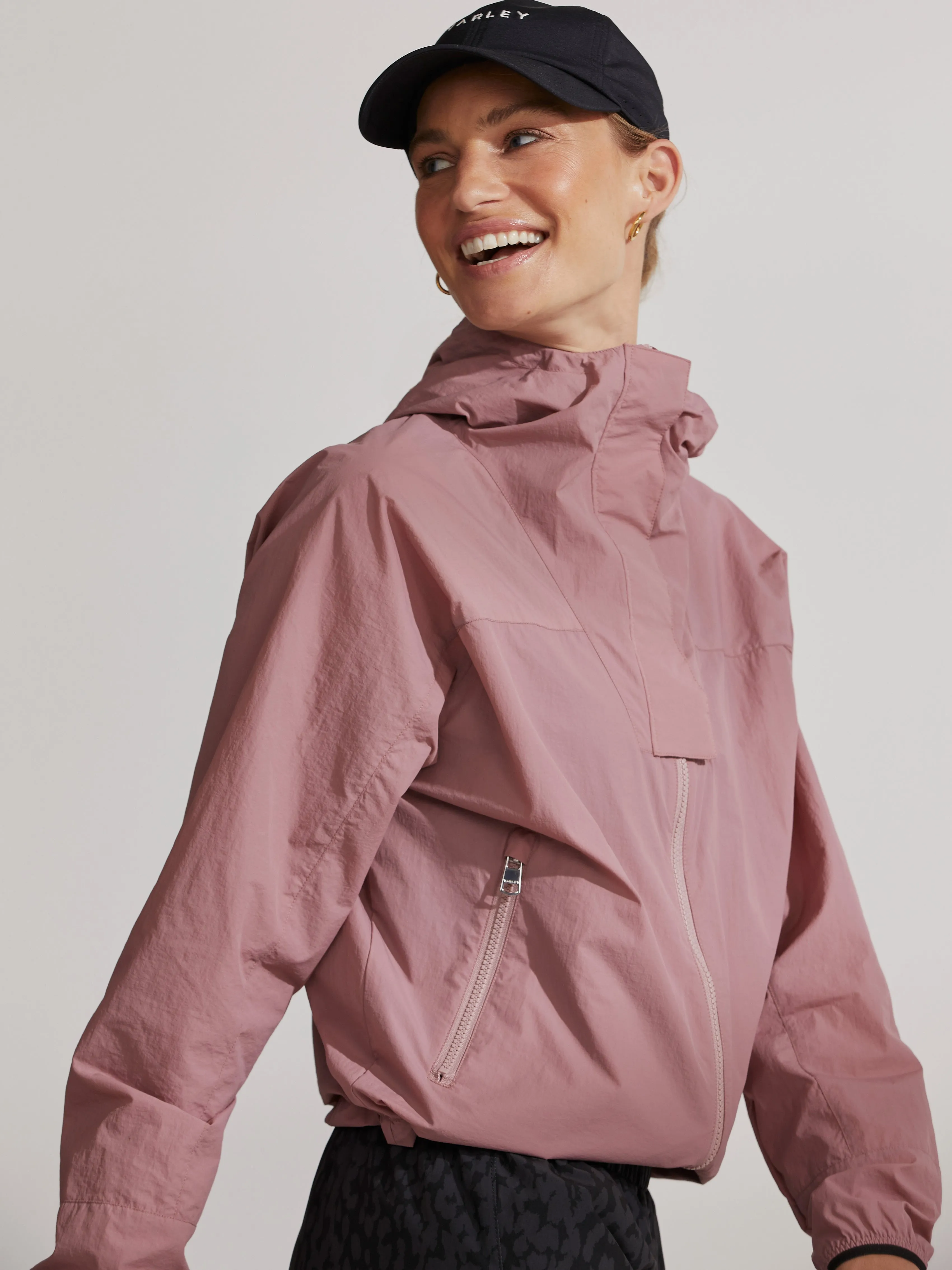 Nostalgia Rose Terrace Windbreaker Jacket