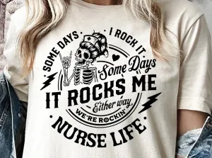 Nurse Life Graphic Tee