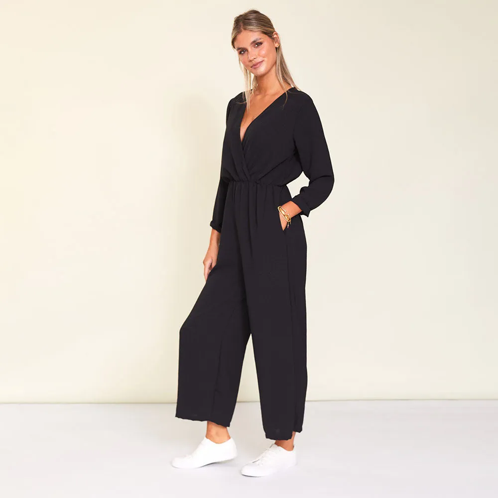 Pattie Jumpsuit (Black)