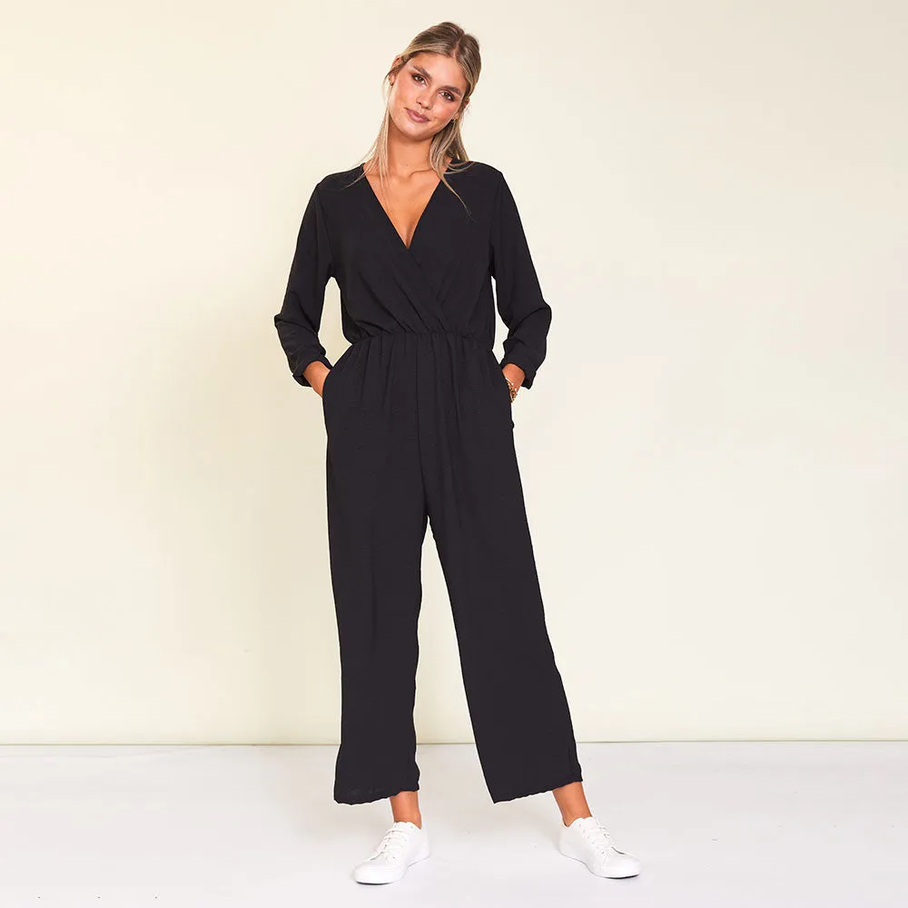 Pattie Jumpsuit (Black)