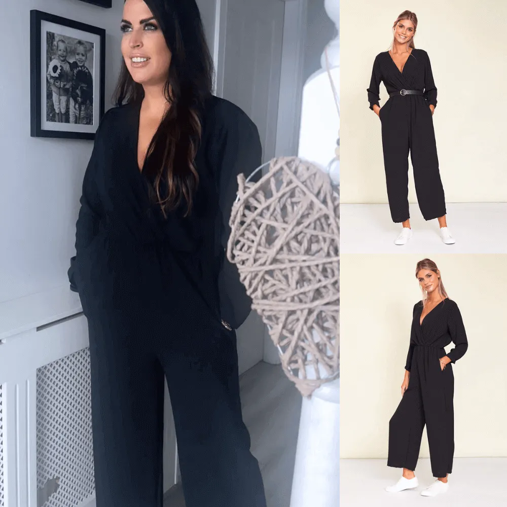 Pattie Jumpsuit (Black)