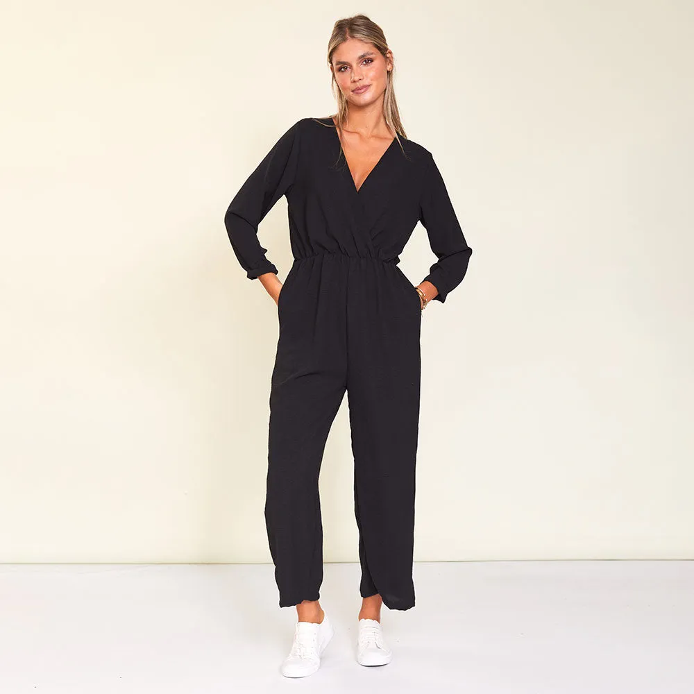 Pattie Jumpsuit (Black)
