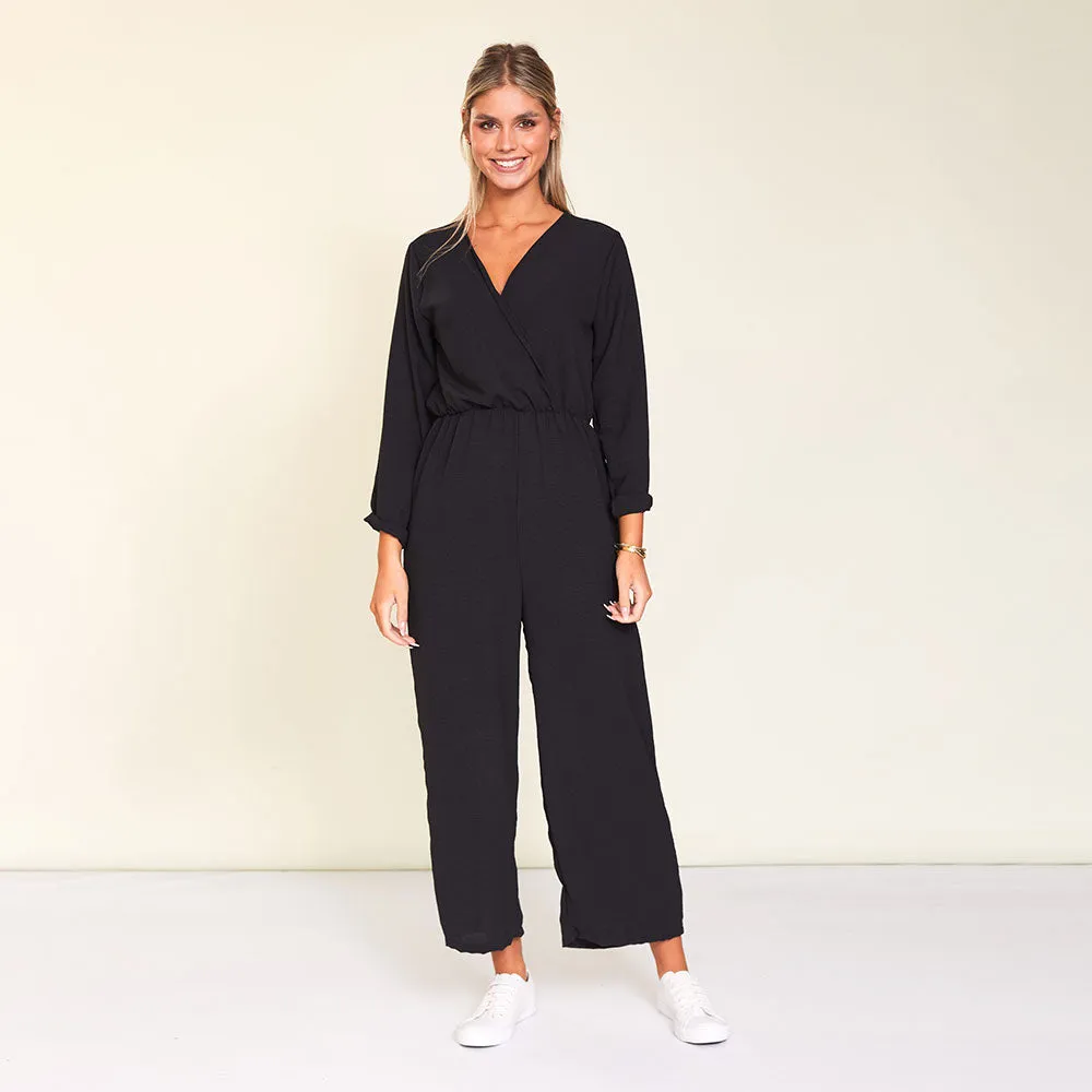 Pattie Jumpsuit (Black)