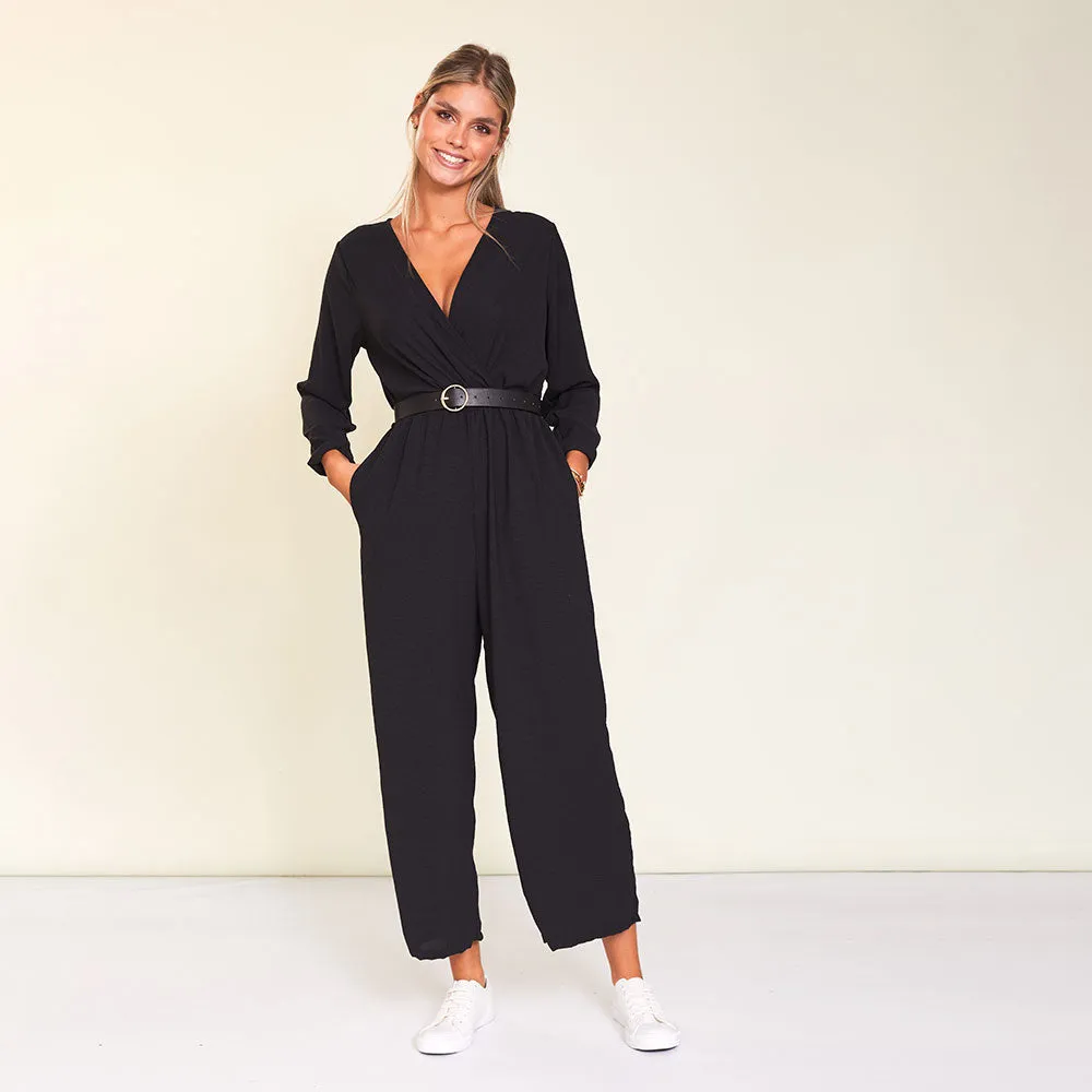 Pattie Jumpsuit (Black)