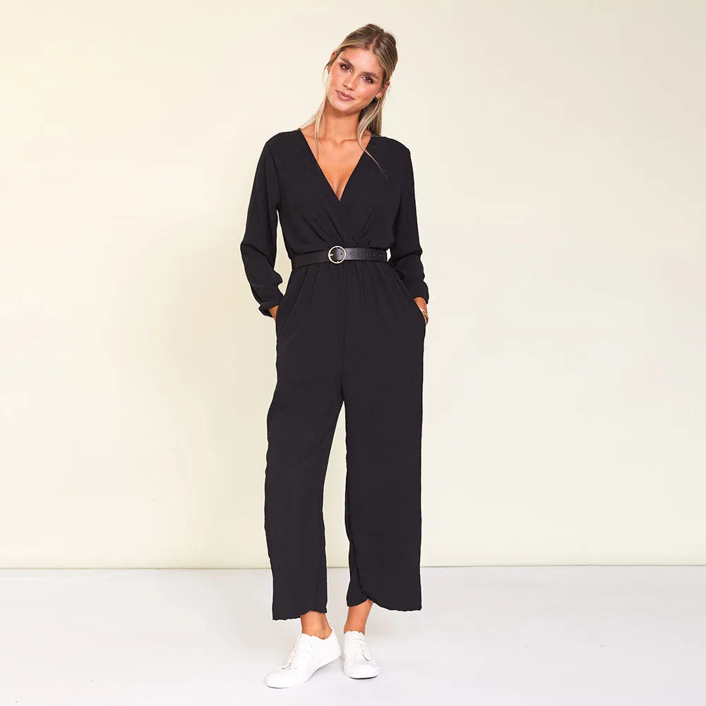 Pattie Jumpsuit (Black)