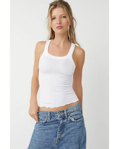 Ribbed Seamless Tank