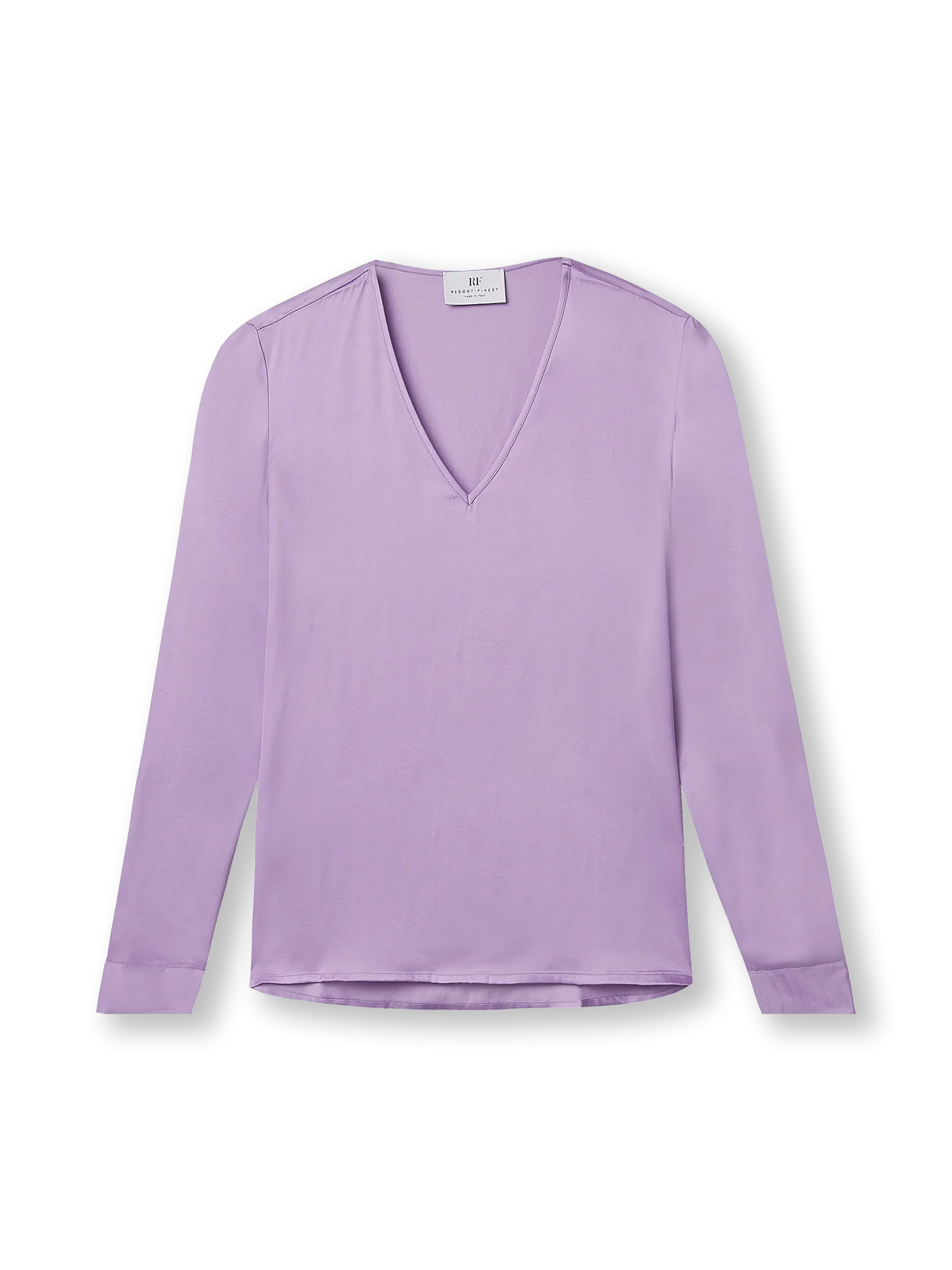 Satin Blouse | lila