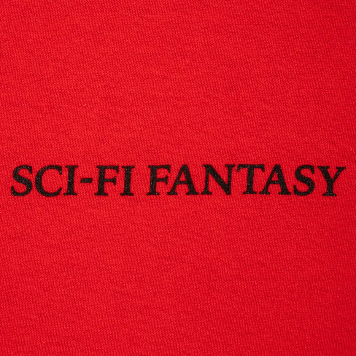 Sci-Fi Fantasy Tiny Classic Logo T-Shirt - Red