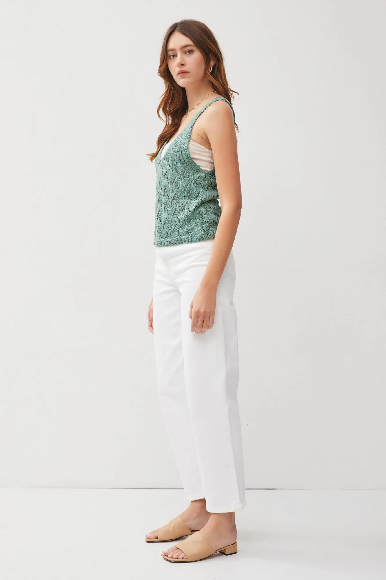 Seafoam Knit Tank