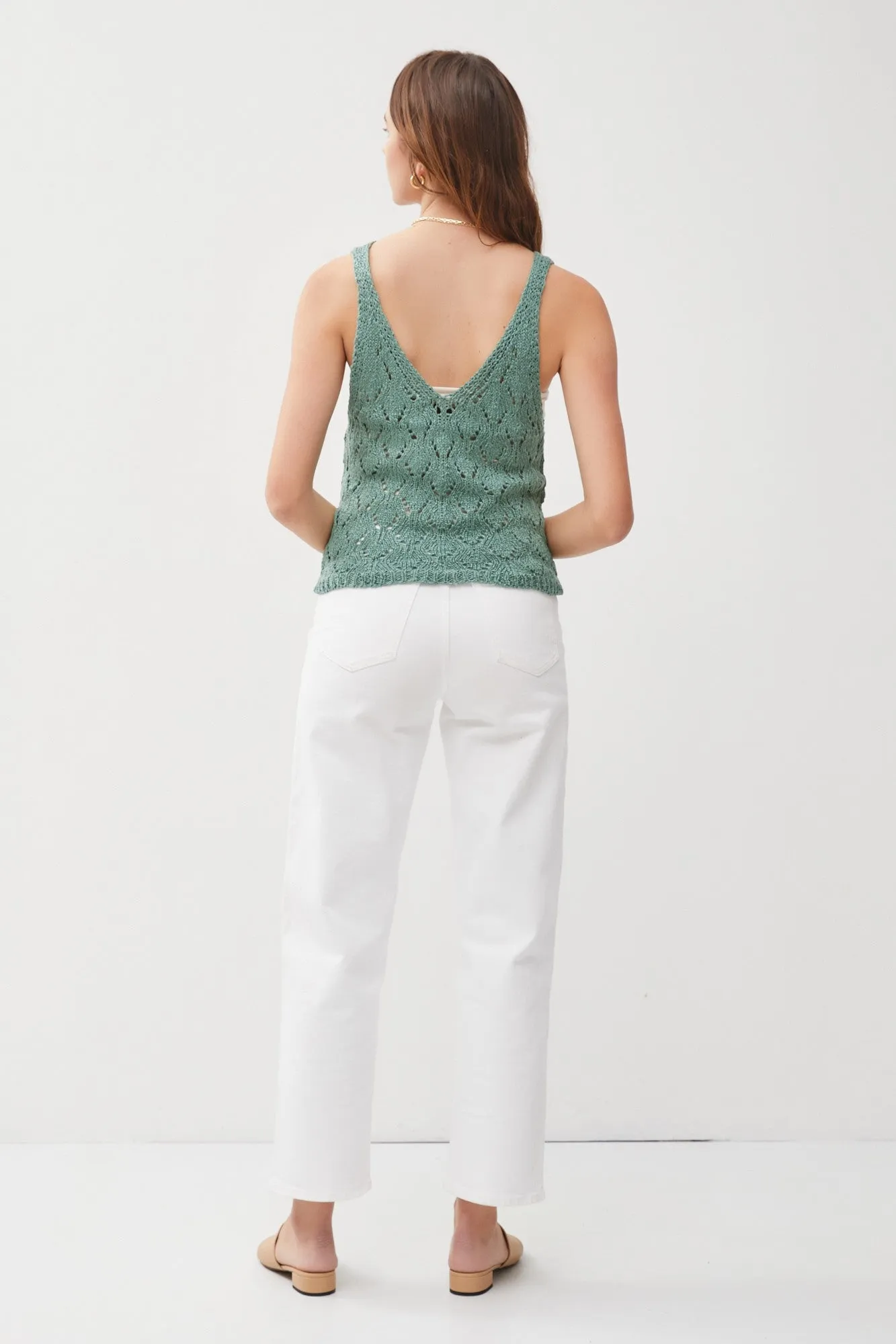 Seafoam Knit Tank