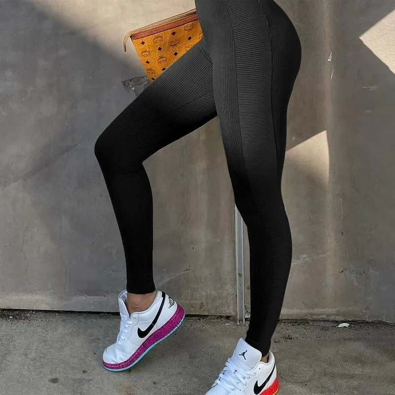 Seamless Athletic High Waist Yoga Leggings