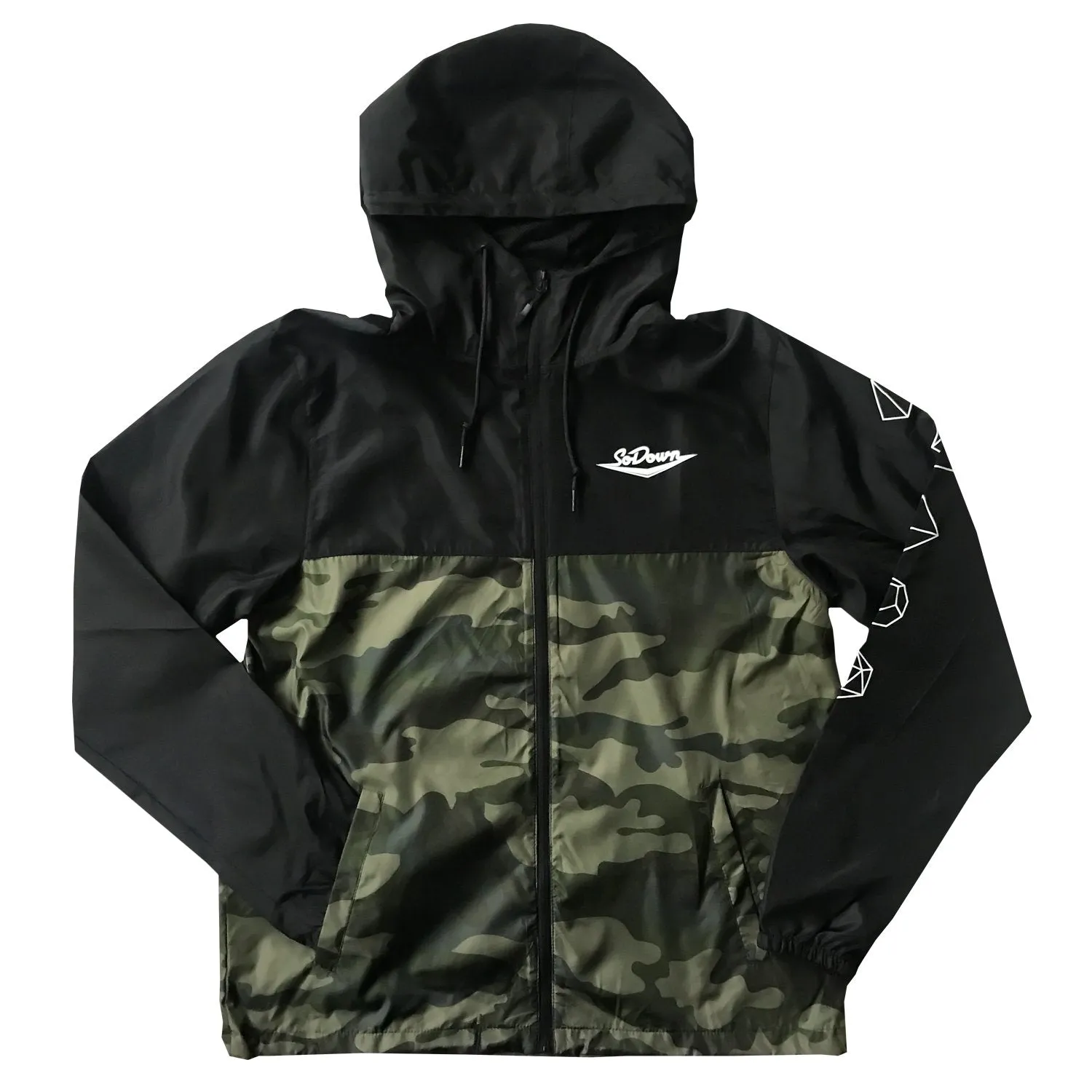 SoDown - Monogram-  Lightweight Windbreaker