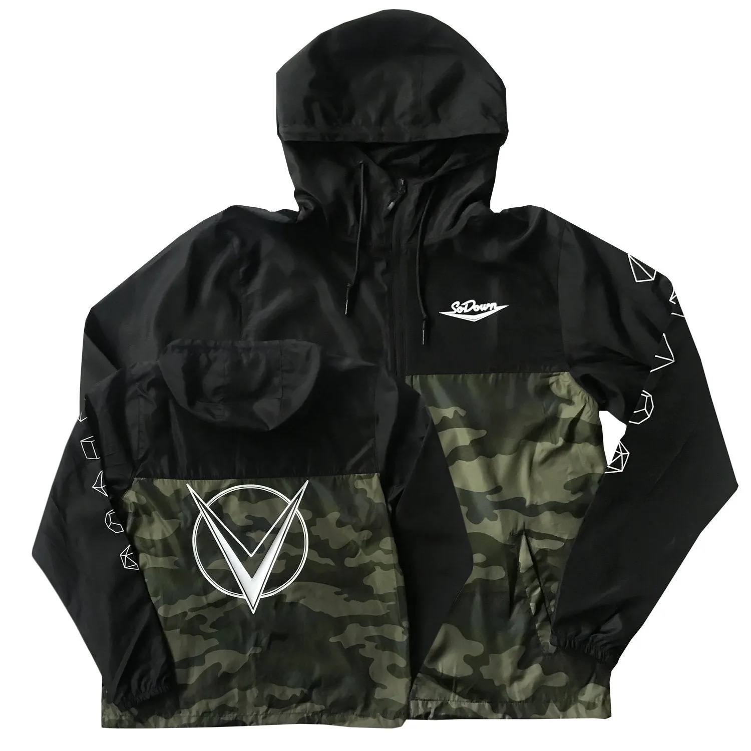 SoDown - Monogram-  Lightweight Windbreaker