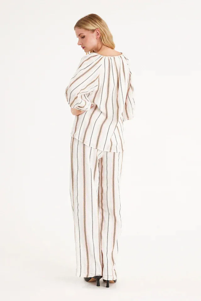 Summery Copenhagen Bella Blouse - Whisper White