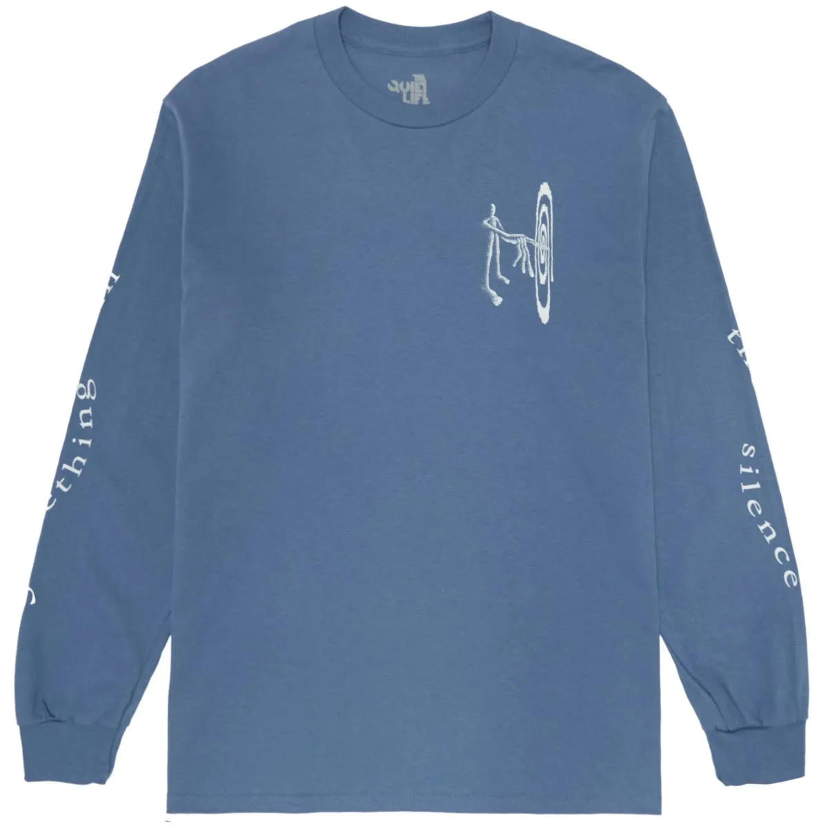 The Quiet Life Tune In Long Sleeve T-Shirt - Slate