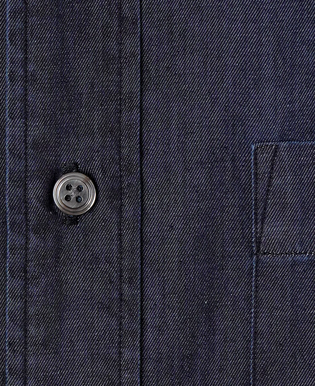 Tokyo Fit - 134 Casual UNTUCKED Spread Indigo Dyed Twill