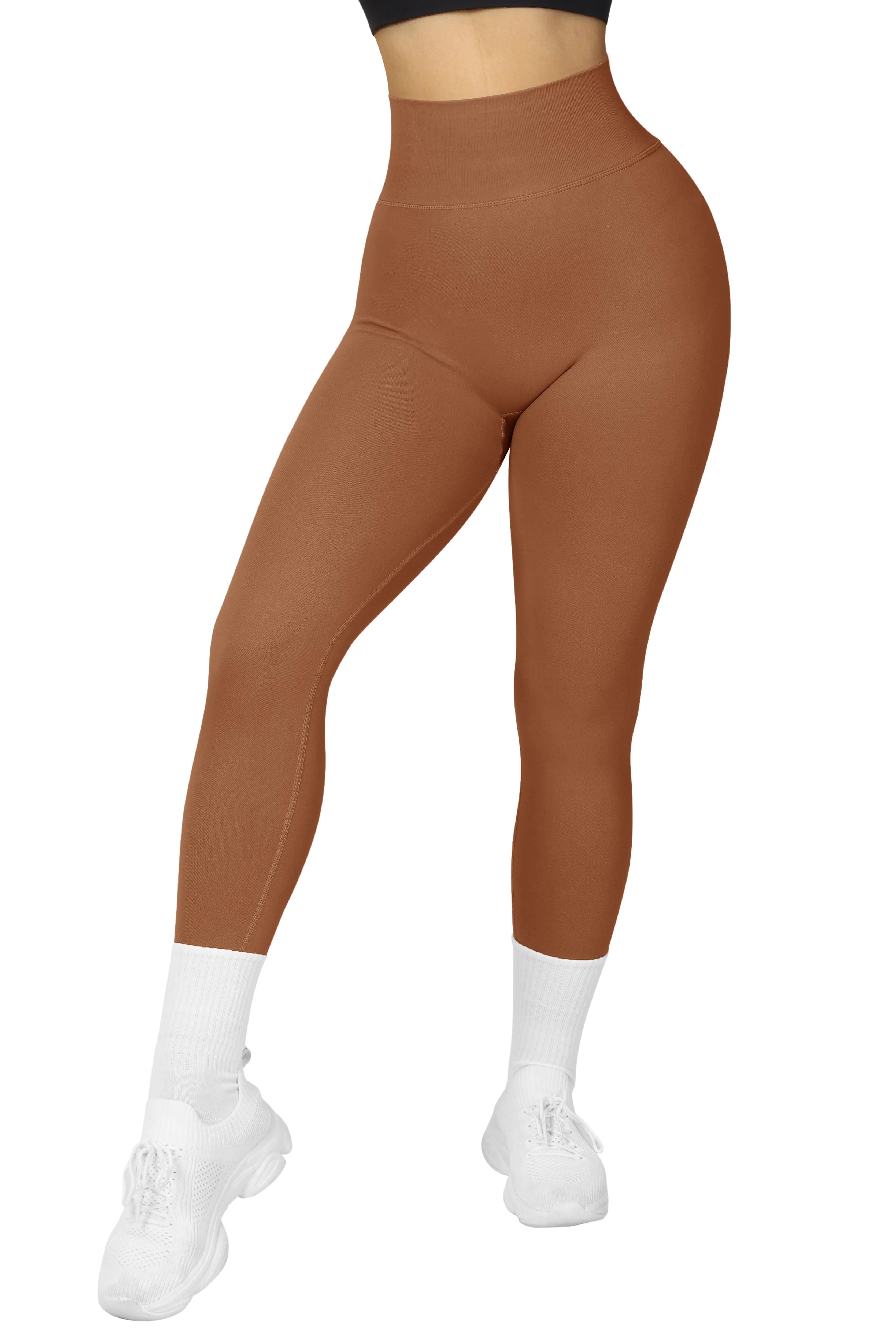 V Back Seamless Leggings