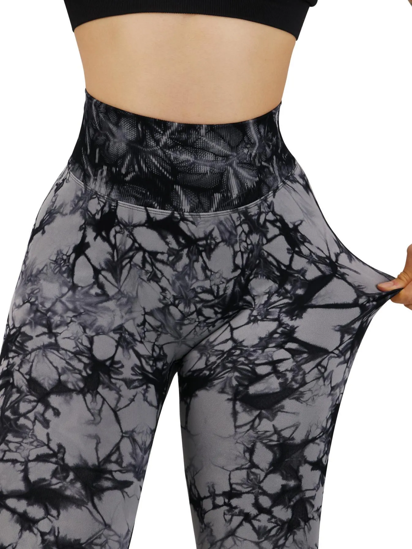 V Back Seamless Leggings