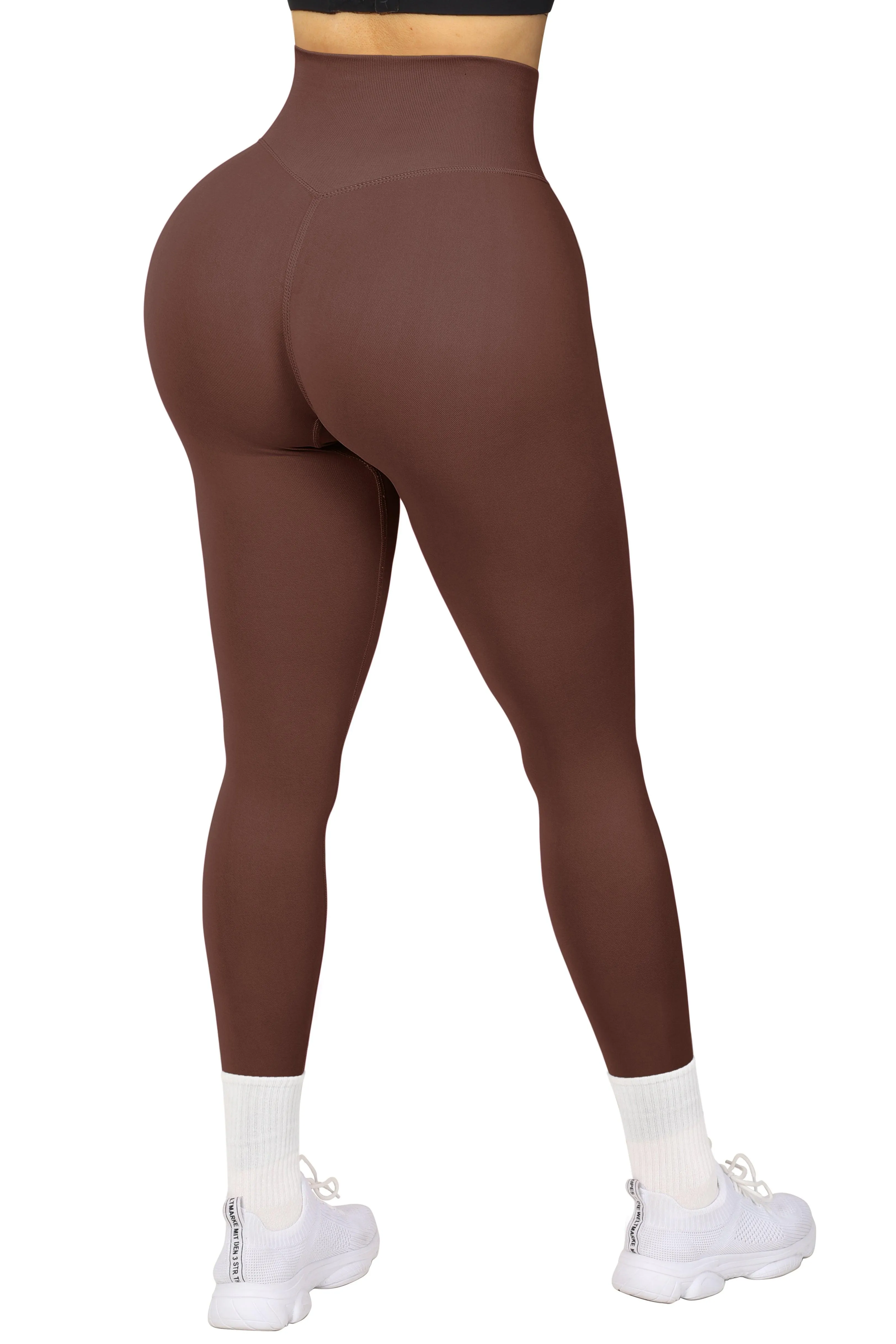 V Back Seamless Leggings