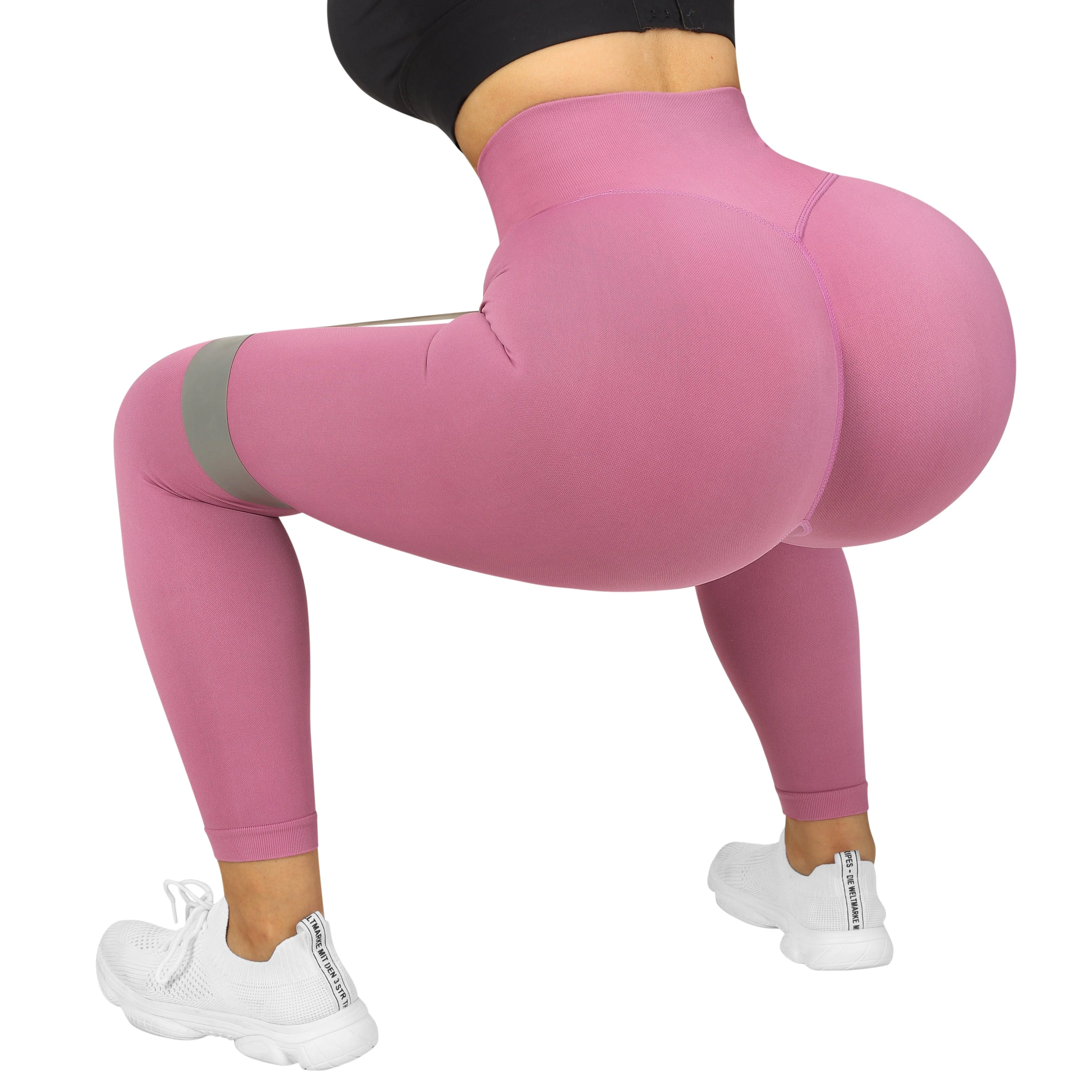V Back Seamless Leggings