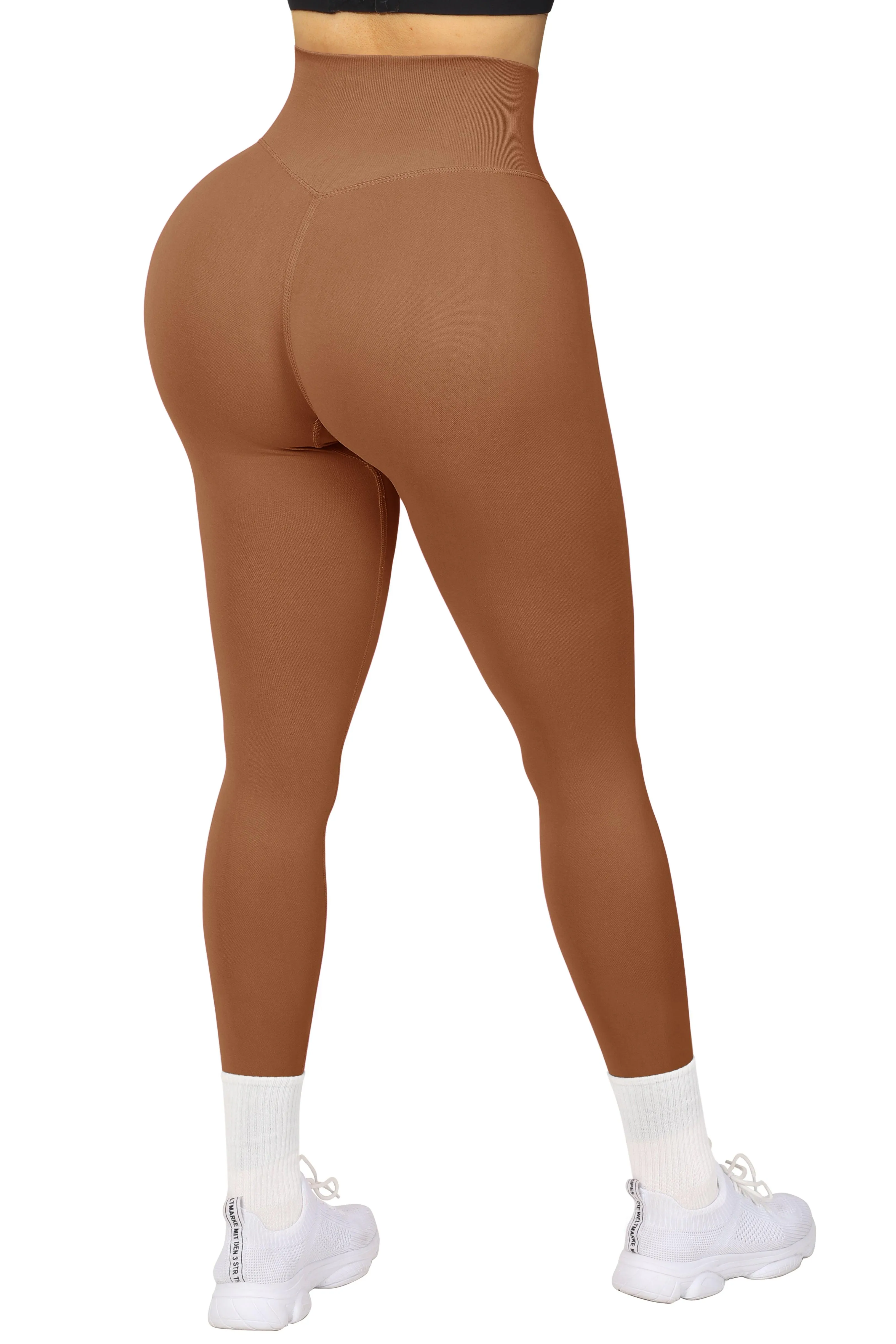 V Back Seamless Leggings
