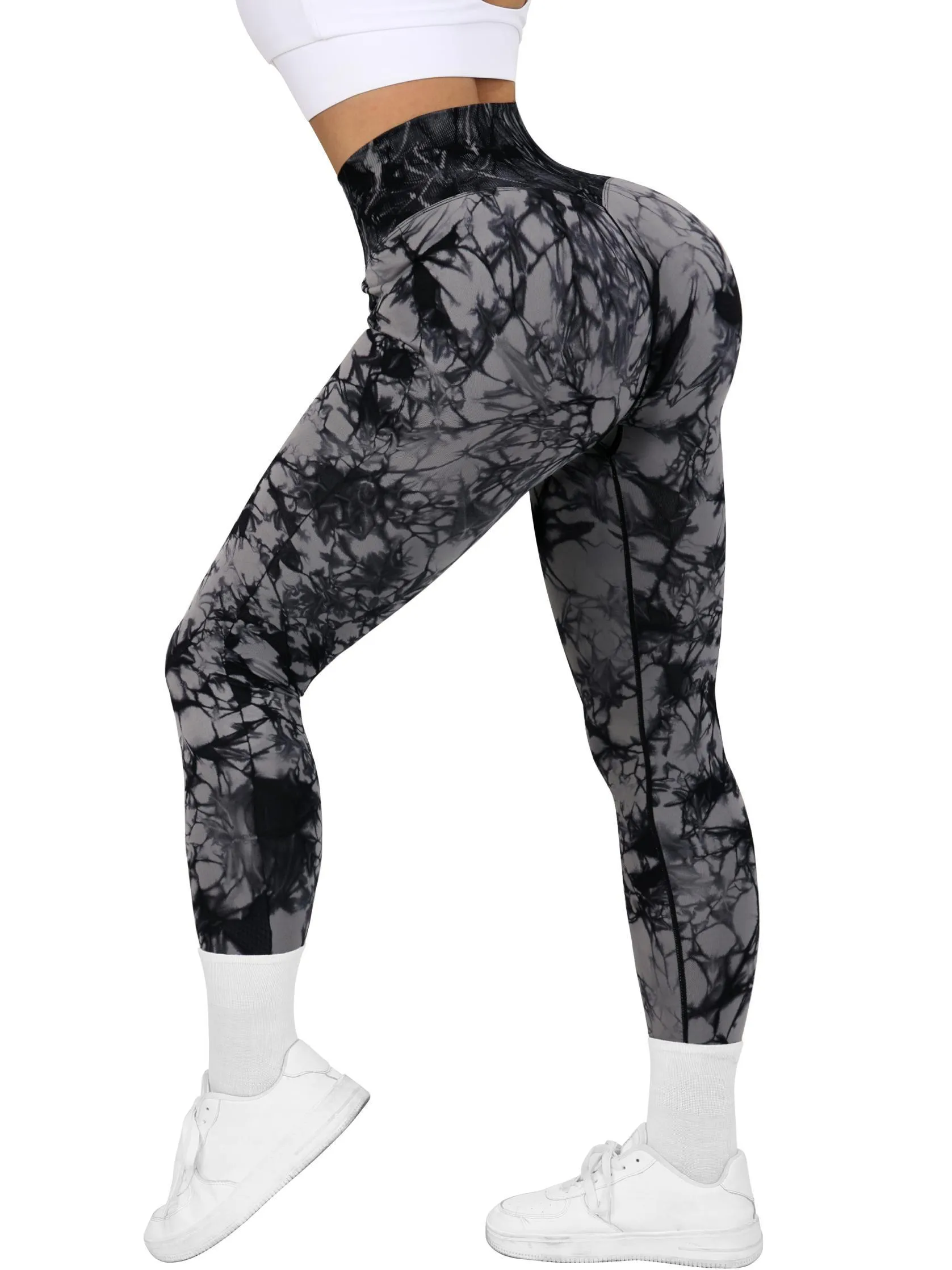 V Back Seamless Leggings