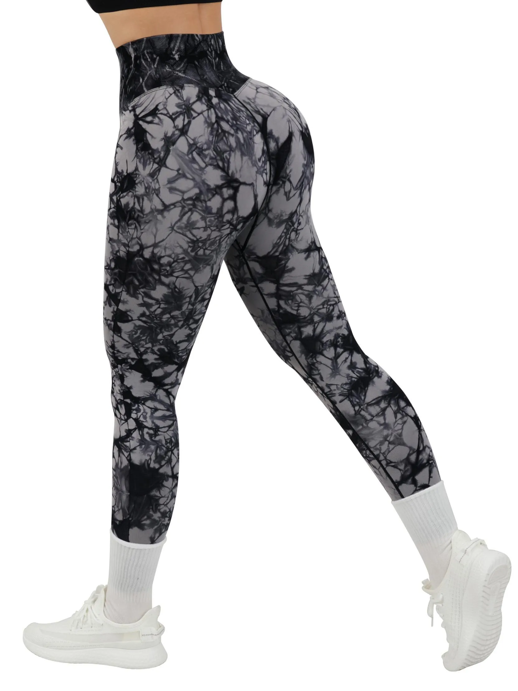 V Back Seamless Leggings