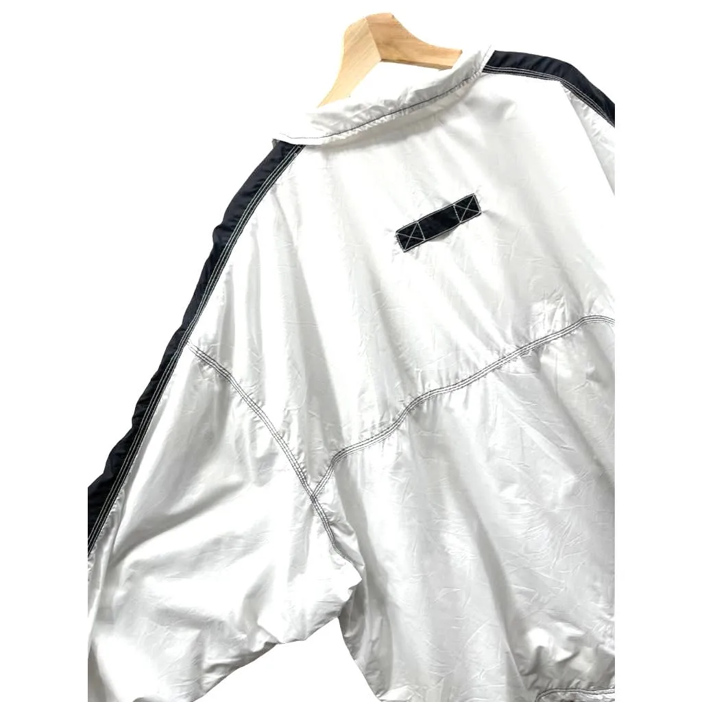 Vintage 1990's Nike Arctic White 1/4 Zip Lightweight Pullover
