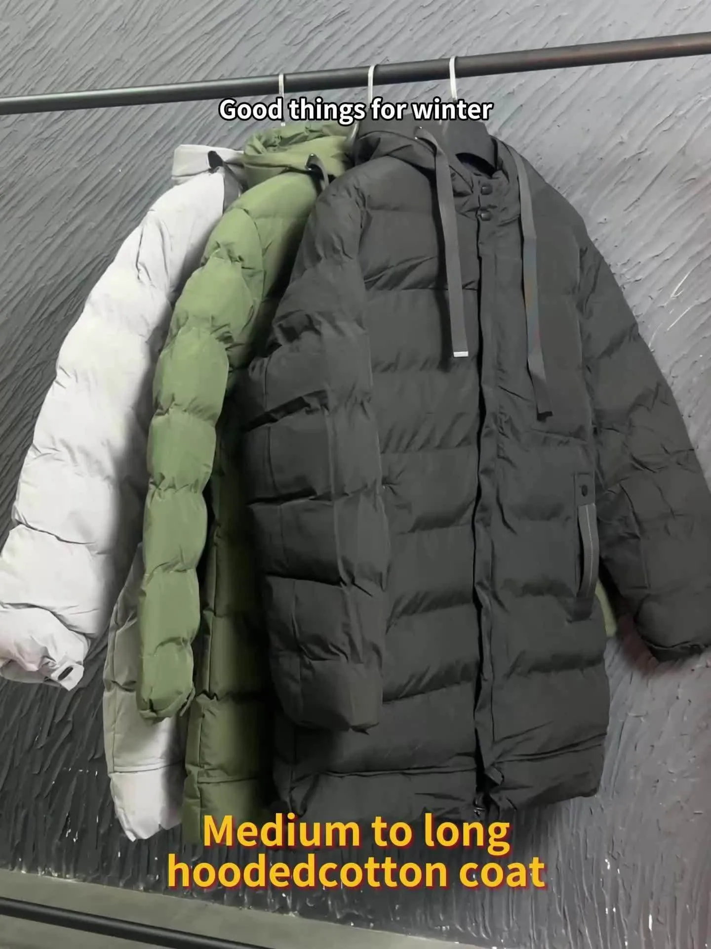 Warm Long Padded Hooded Puffer Winter Jacket for Men | Perfect for Outdoor Activities