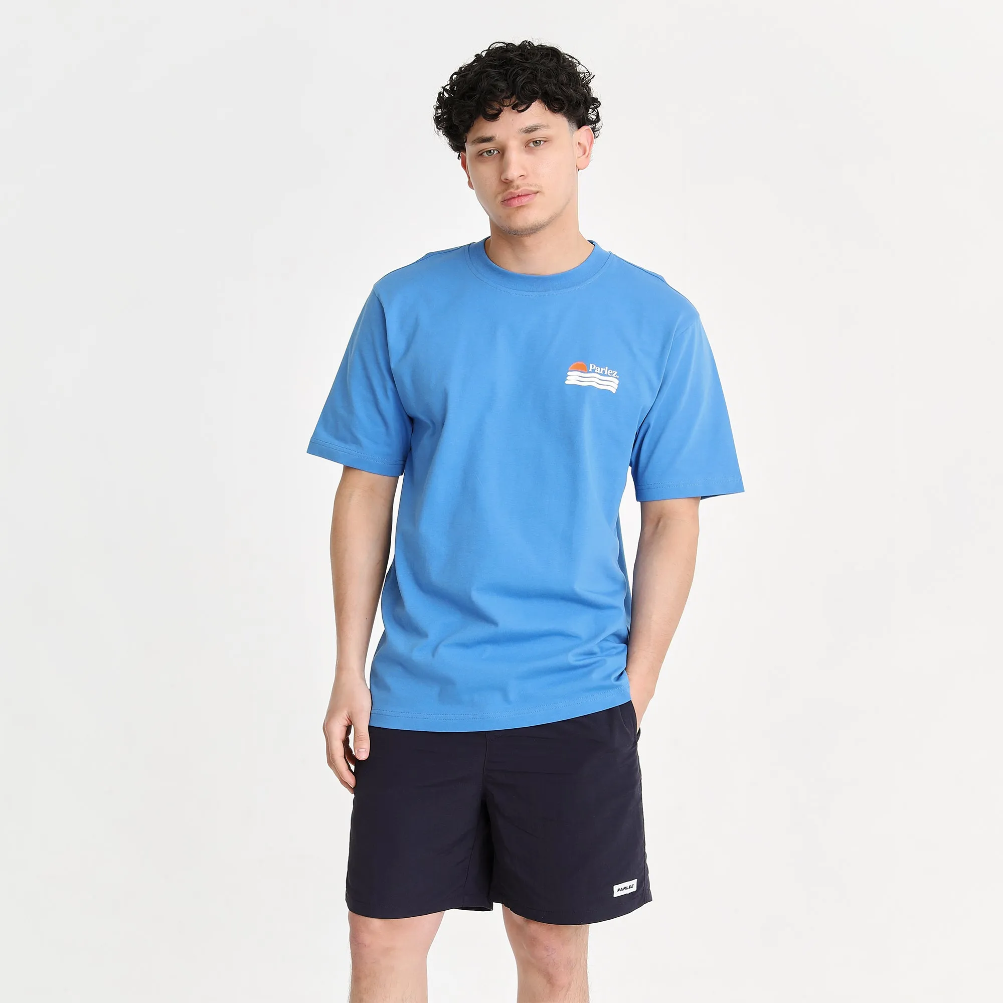 Wash T-Shirt Ocean Blue