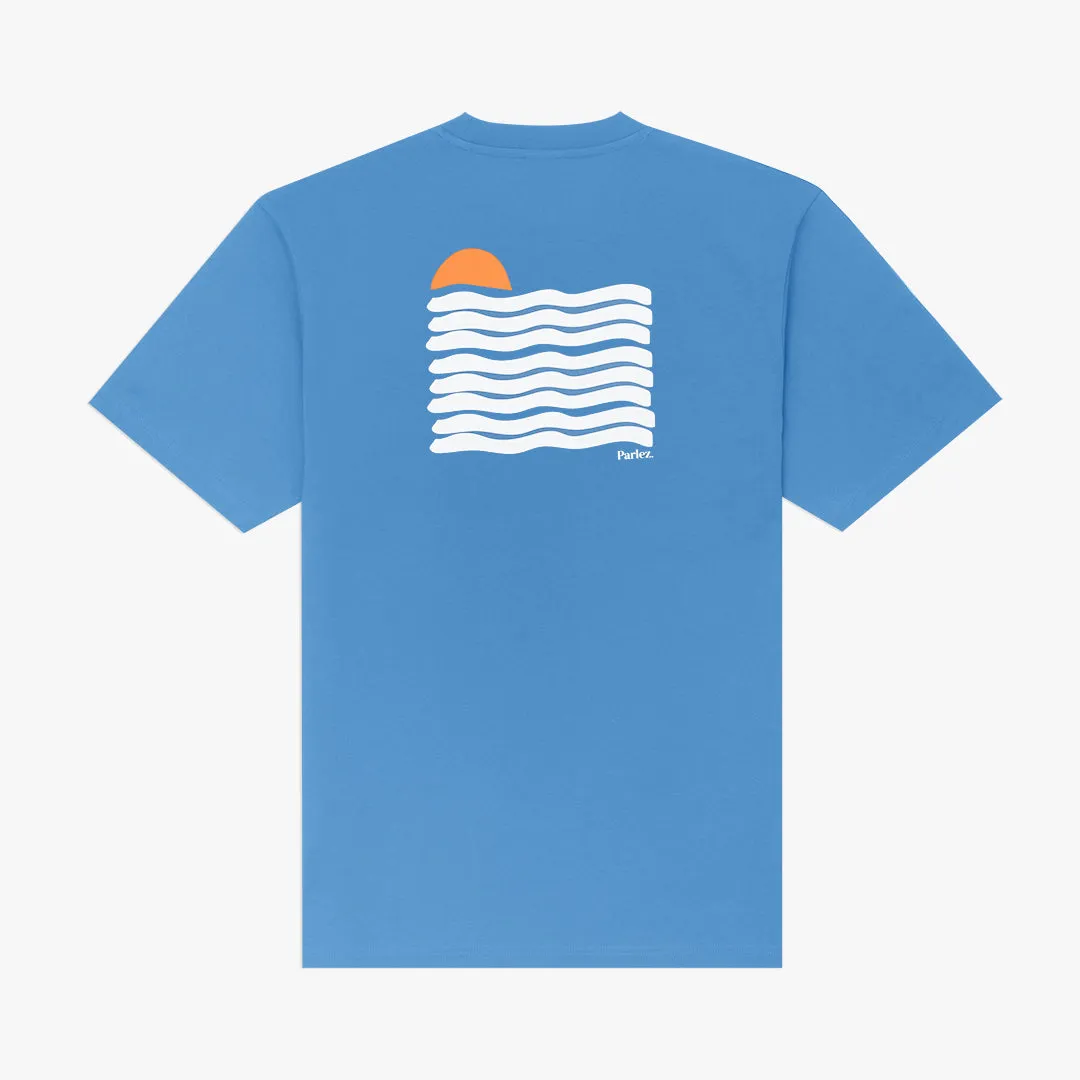 Wash T-Shirt Ocean Blue
