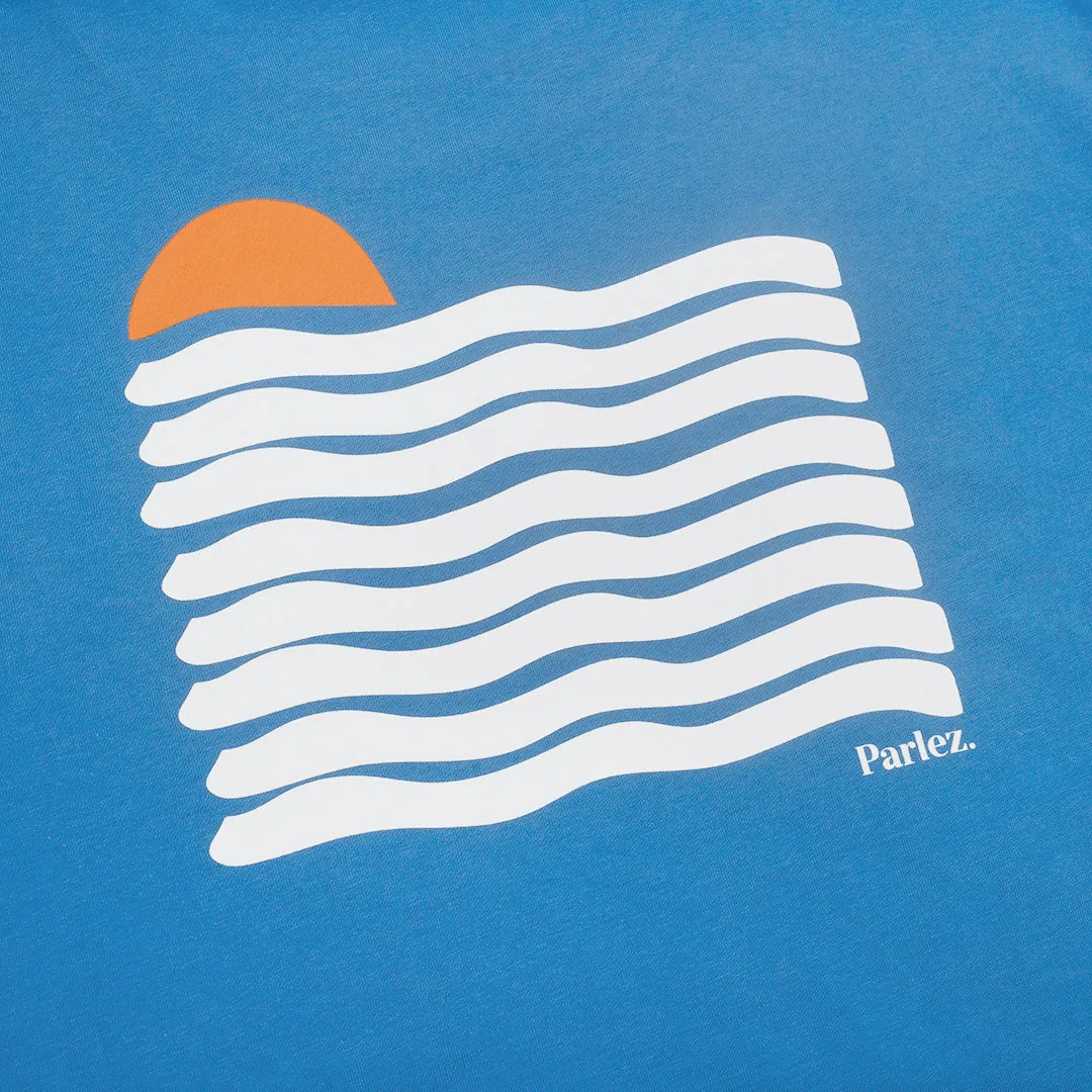 Wash T-Shirt Ocean Blue
