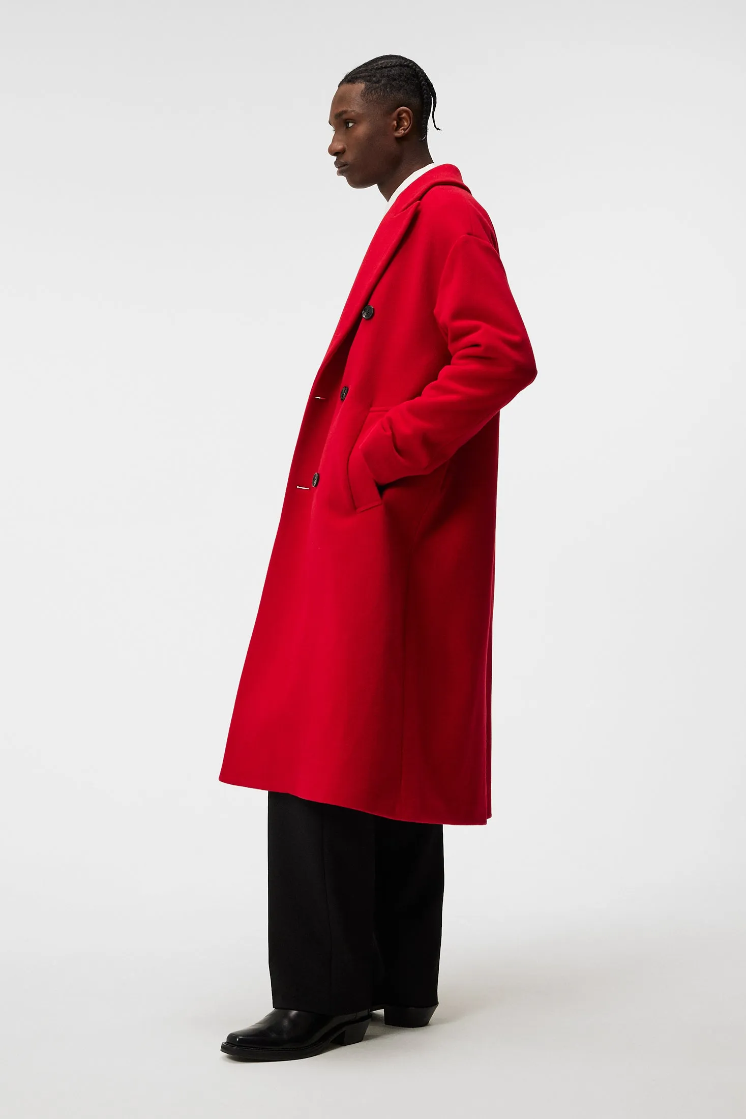 Willy Wool Coat / Fiery Red