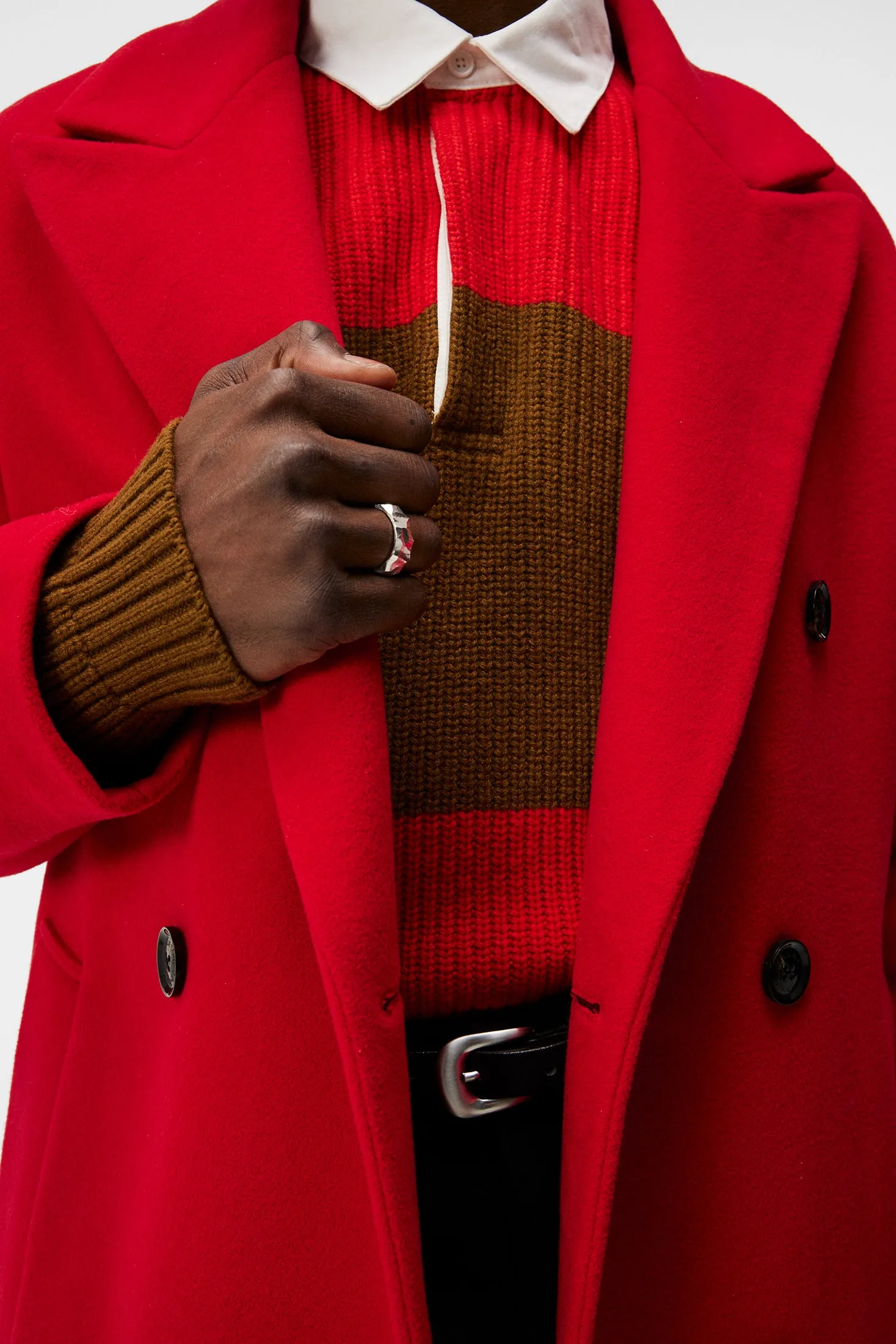 Willy Wool Coat / Fiery Red