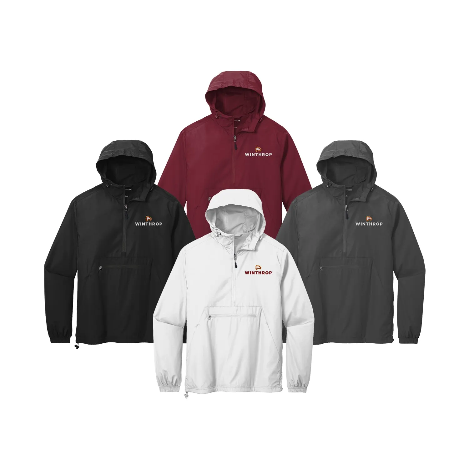 Winthrop University Lightweight Pullover Windbreaker