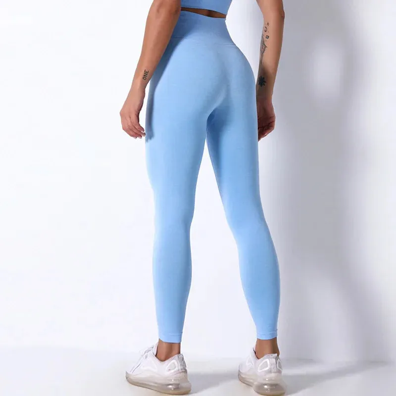 Woman Gym Leggings High Waist Seamless Push-up Sport Pants