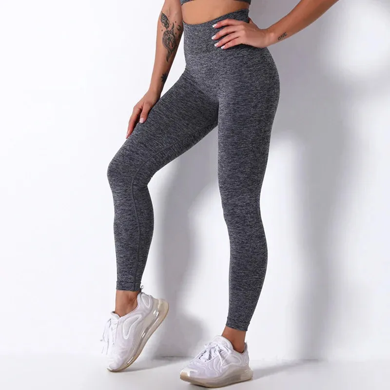 Woman Gym Leggings High Waist Seamless Push-up Sport Pants